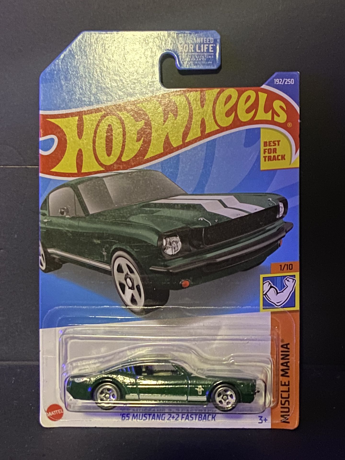 Hot Wheels 65 Mustang 2+2 Fastback MuscleMania 1/10