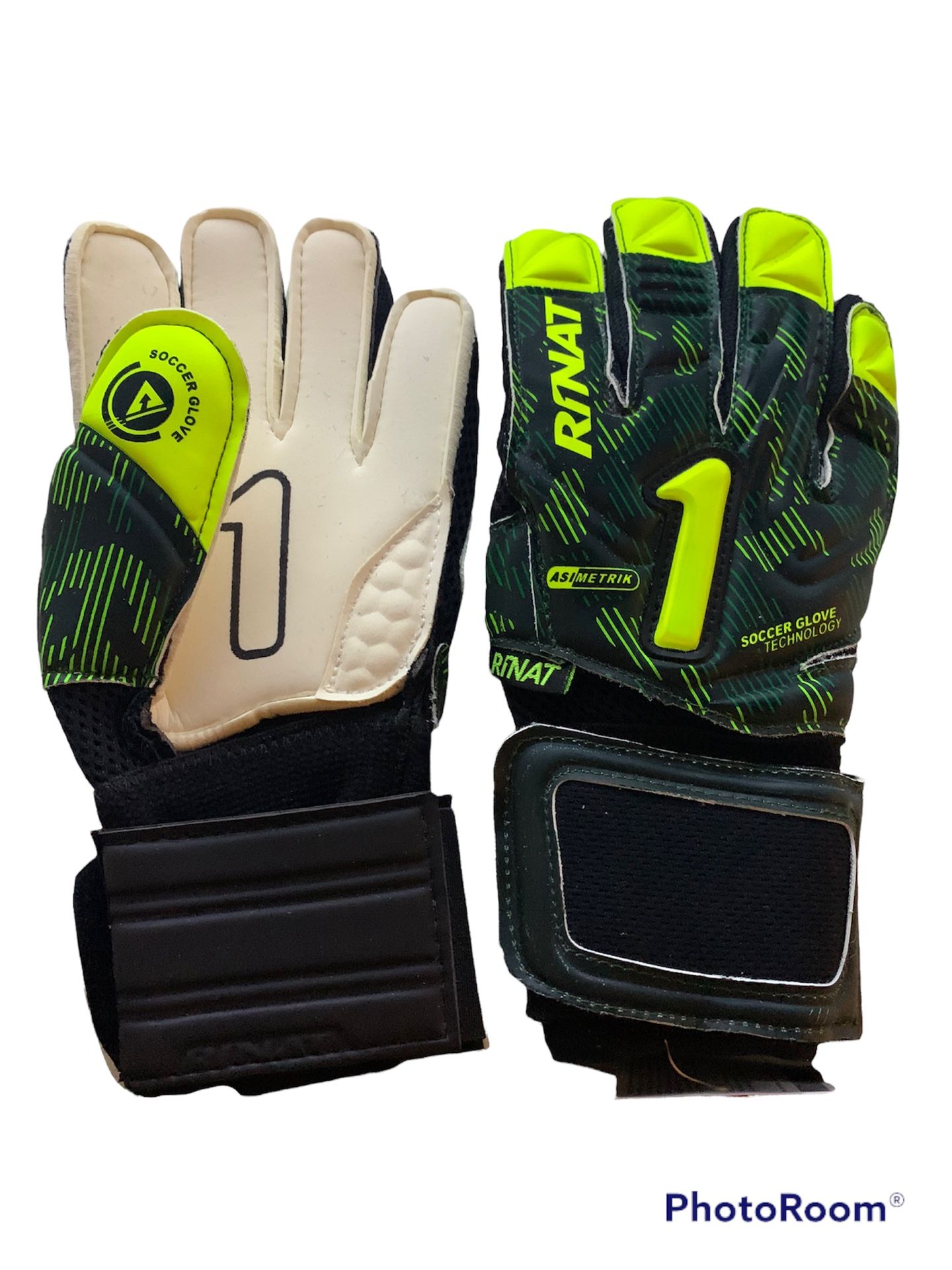 Rinat Asimetrik Hunter Green, Goalkeeper Gloves Size 5