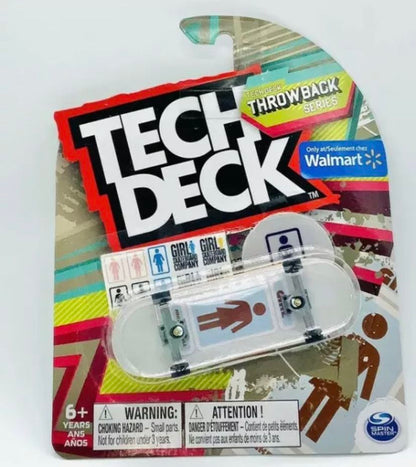 Tech Deck GIRL 96mm Fingerboard Throwback Series Ultra Rare Walmart Exclusive