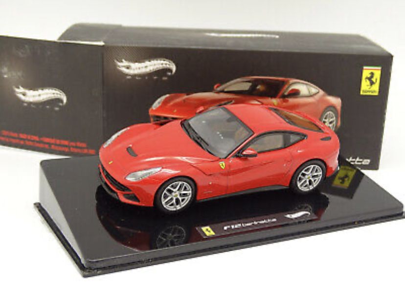 hot wheels elite ferrari f12 berlinetta 1:43