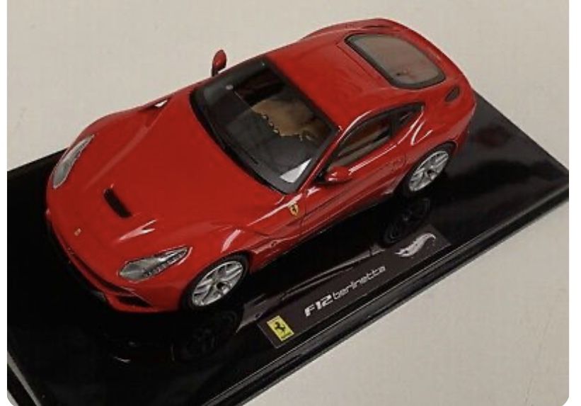 hot wheels elite ferrari f12 berlinetta 1:43