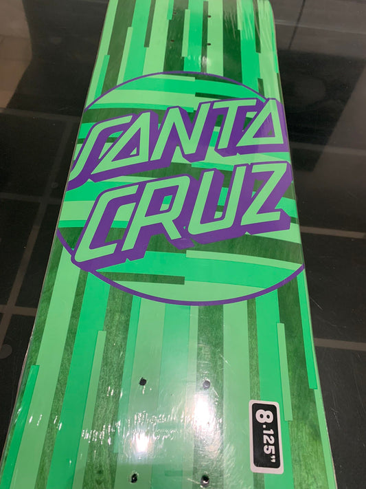 SANTA CRUZ STRIP STRIPE DOT 8.12" DECK