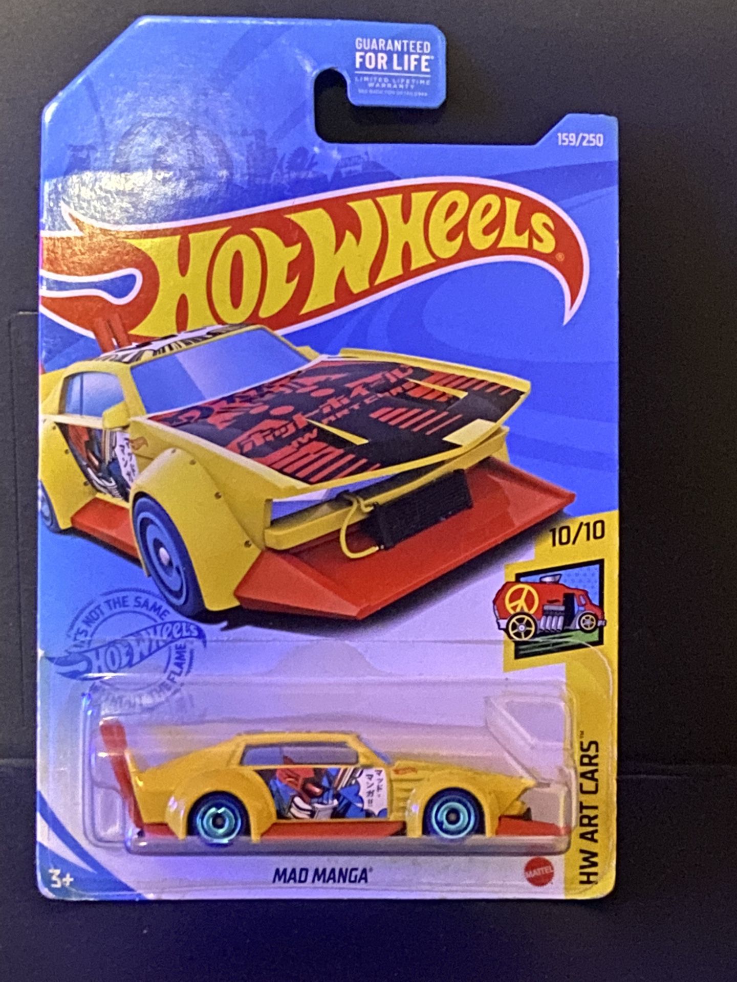 Hot Wheels HW Art Cars Mad Manga 10/10