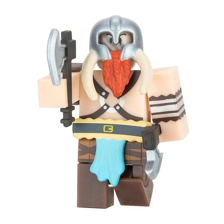 New!! Roblox Action Collection - Kingdom Simulator: Berserker Figure Pack [Includes Exclusive Virtual Item]