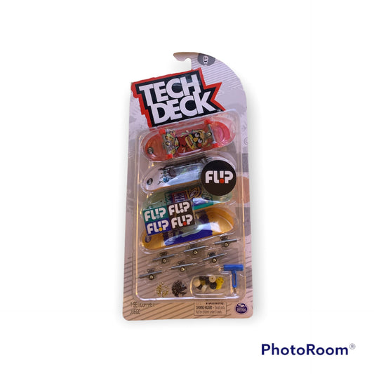 New! Tech Deck Flip 4-pack Spin Master Fingerboard