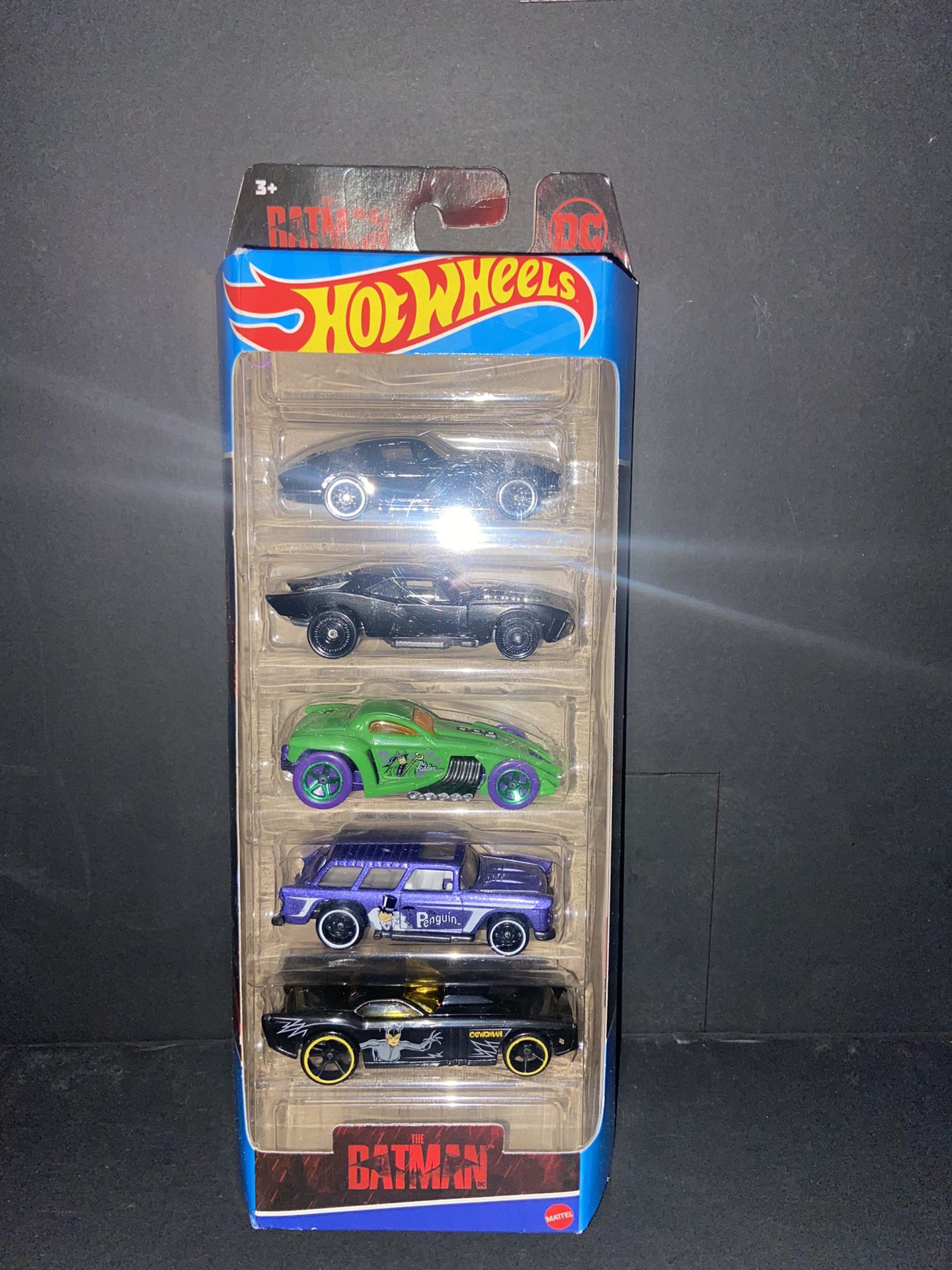 2021 The Batman Hot Wheels 5 Pack