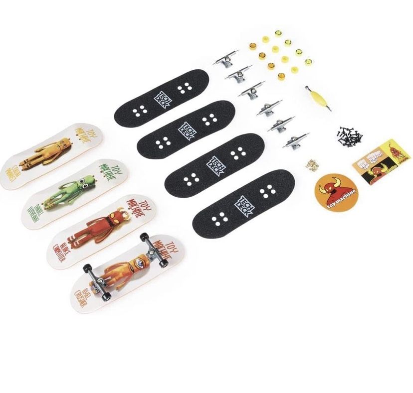 TECH Deck Toy Machine Ultra DLX 4-Pack FINGERBOARDS