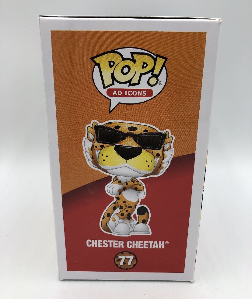 Pop Ad Icons Cheetos 3.75 Inch Action Figure Exclusive - Chester Cheetah #77