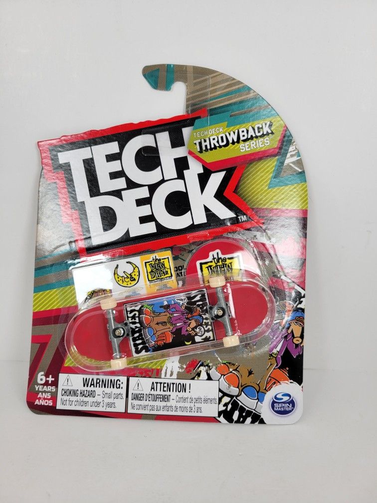 Tech Deck The New Deal Ultra Rare Fingerboard SIAMESE Throwback Series NEW