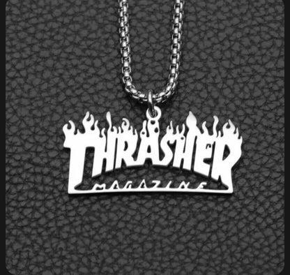 New!! Silver Thrasher Chain!! High Quality!! Makes perfect Gift!!