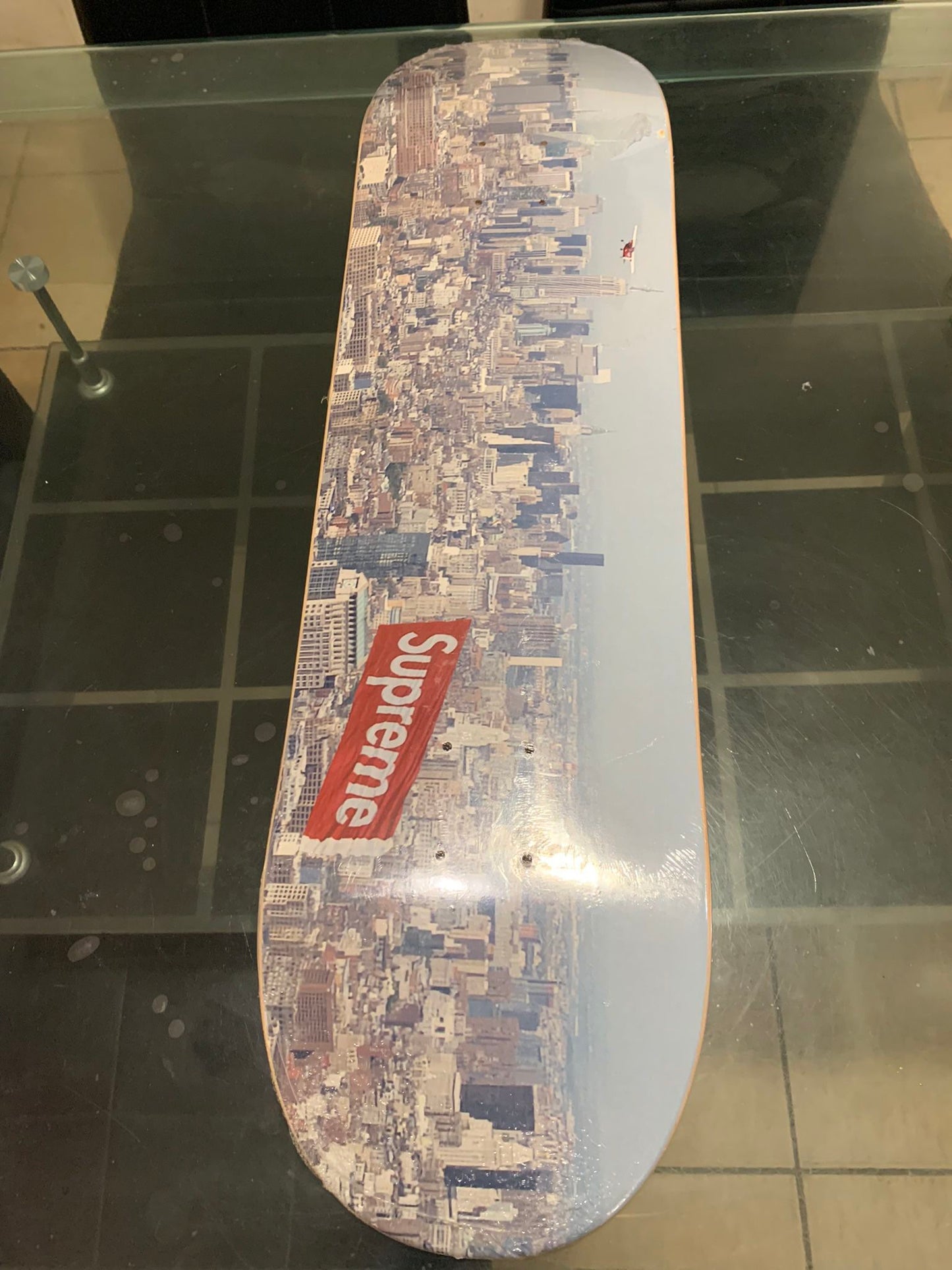 Supreme Aerial Skateboard Deck 8- 3/8” Multicolor 8.375" x 32.125"