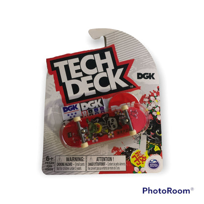 Tech Deck DGK Red Fingerboard Chinesse Cat Changing Graphic Ultra Rare!