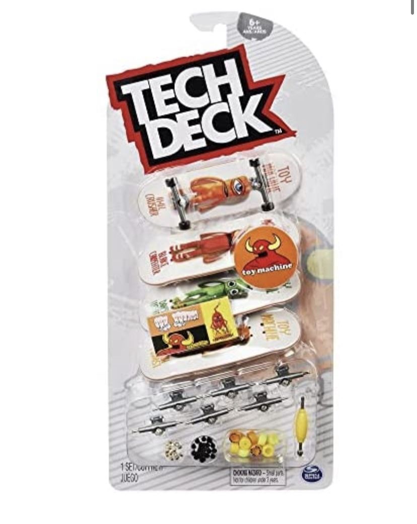 TECH Deck Toy Machine Ultra DLX 4-Pack FINGERBOARDS