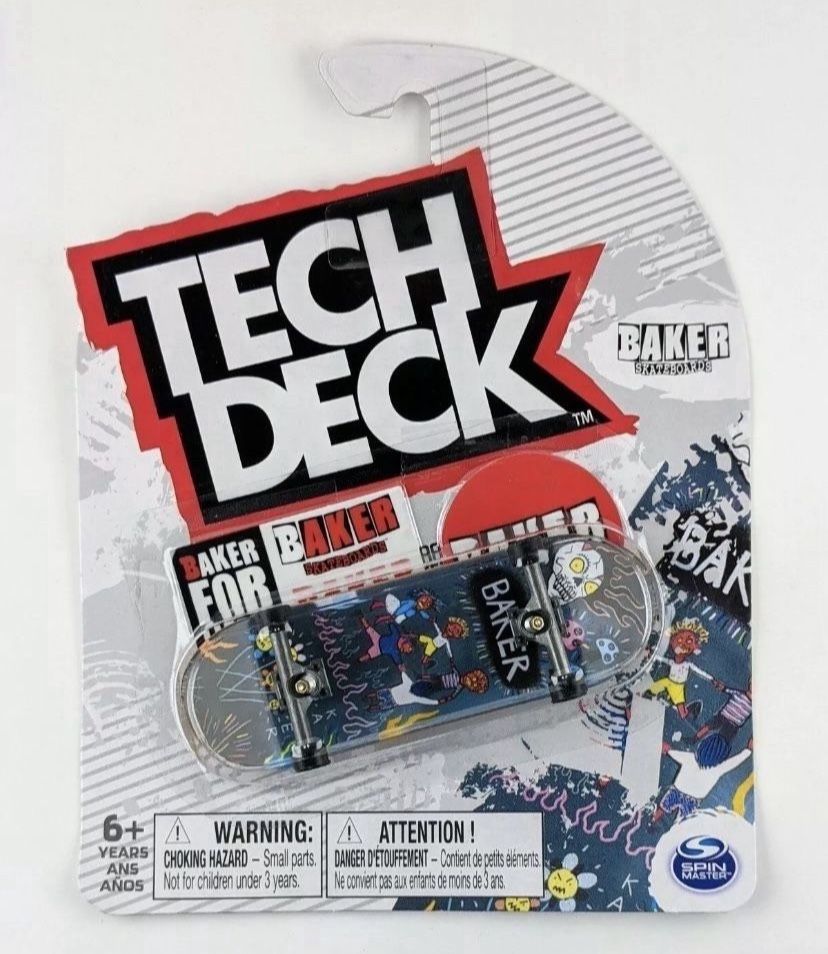 Tech Deck Baker Skateboards KADER SYLLA Fingerboard Ultra Rare 2021 New In Box