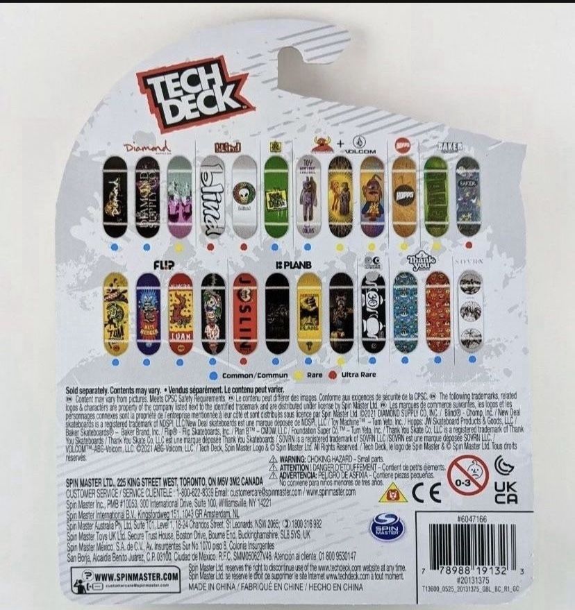 Tech Deck Baker Skateboards KADER SYLLA Fingerboard Ultra Rare 2021 New In Box