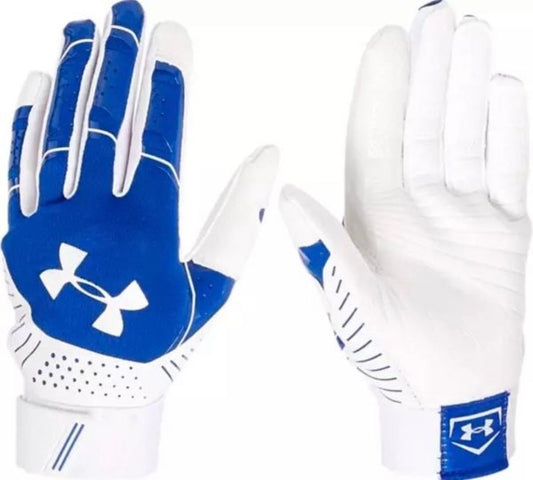 New!! Under Armour Heat Gear Women's Motive Softball Batting Gloves Size Small