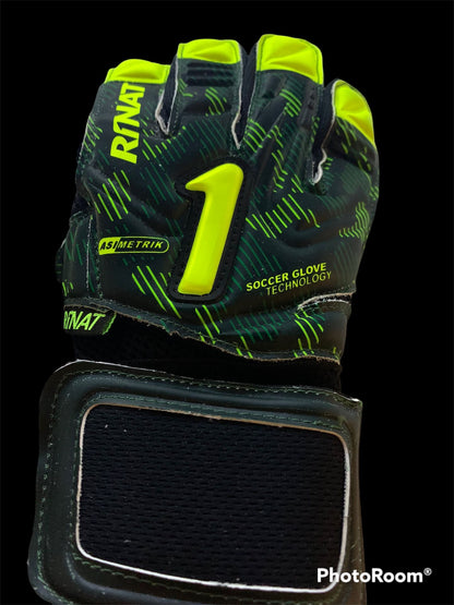 Rinat Asimetrik Hunter Green, Goalkeeper Gloves Size 5