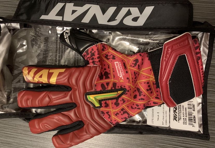 Rinat Xtreme Guard Superior Jawhara Goalkeeper Gloves Qatar Edition High Quality Size 10