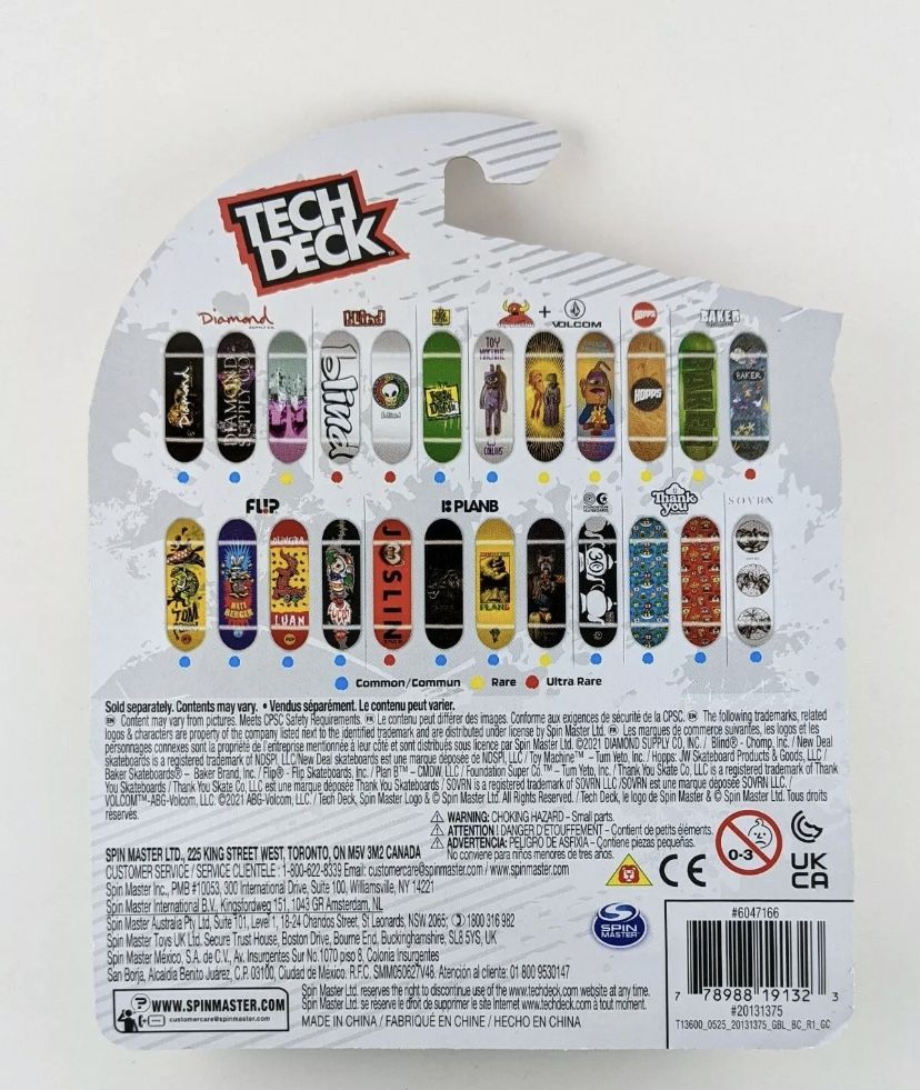 Tech Deck Baker Skateboards KADER SYLLA Fingerboard Ultra Rare 2021 New In Box