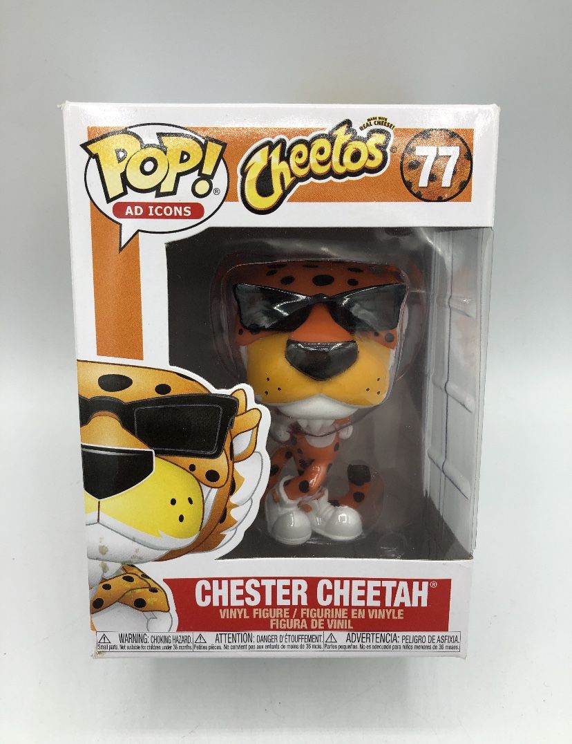 Pop Ad Icons Cheetos 3.75 Inch Action Figure Exclusive - Chester Cheetah #77