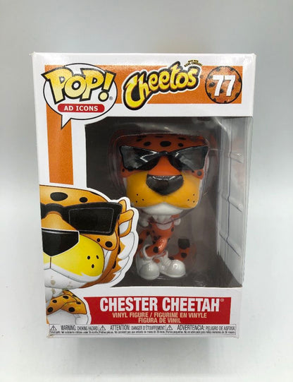 Pop Ad Icons Cheetos 3.75 Inch Action Figure Exclusive - Chester Cheetah #77