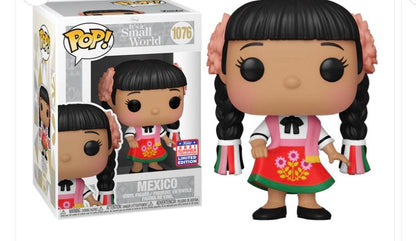 New!! Disney - It’s a Small World Mexico 2021 Summer Convention Exclusive Pop! Vinyl 1076