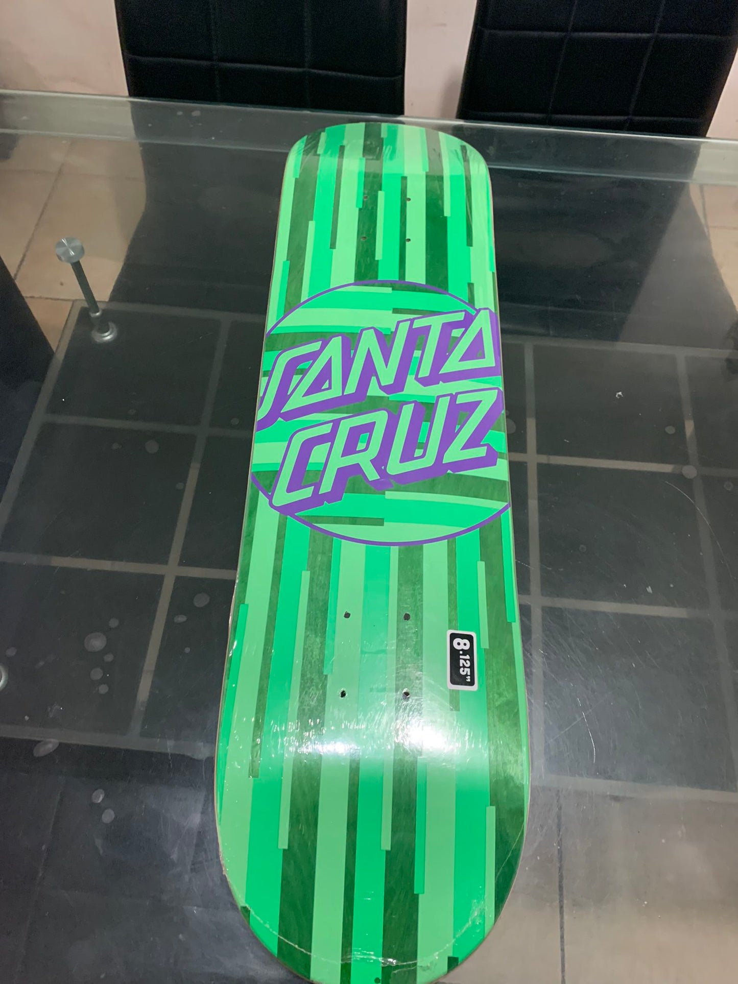 SANTA CRUZ STRIP STRIPE DOT 8.12" DECK