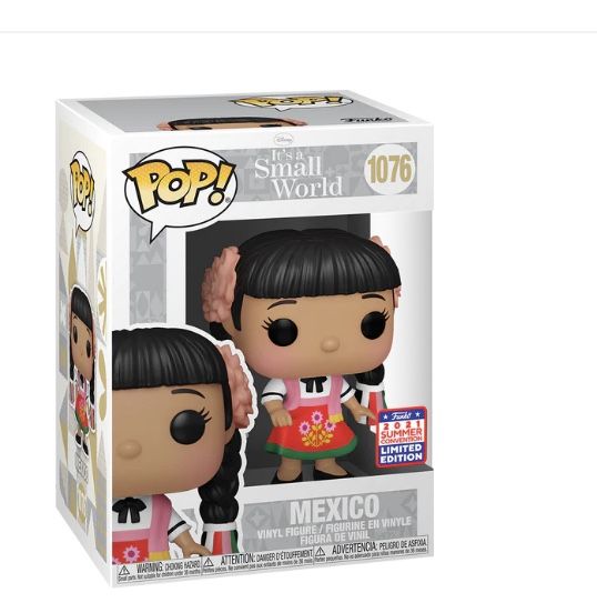 New!! Disney - It’s a Small World Mexico 2021 Summer Convention Exclusive Pop! Vinyl 1076