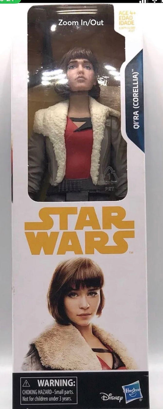 New!! 2017 Hasbro Disney Star Wars QI'RA ( CORELLIA ) 12 inch ActionFigure NIB