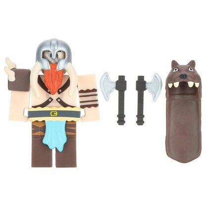 New!! Roblox Action Collection - Kingdom Simulator: Berserker Figure Pack [Includes Exclusive Virtual Item]