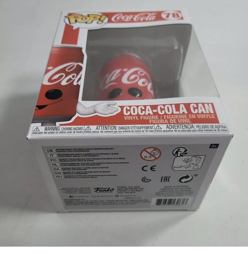 Funko Pop! Coca-Cola Can Coke Soda Ad Icons Pop