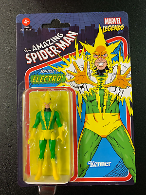 New!! Marvel Legends Retro Electro Hasbro Kenner