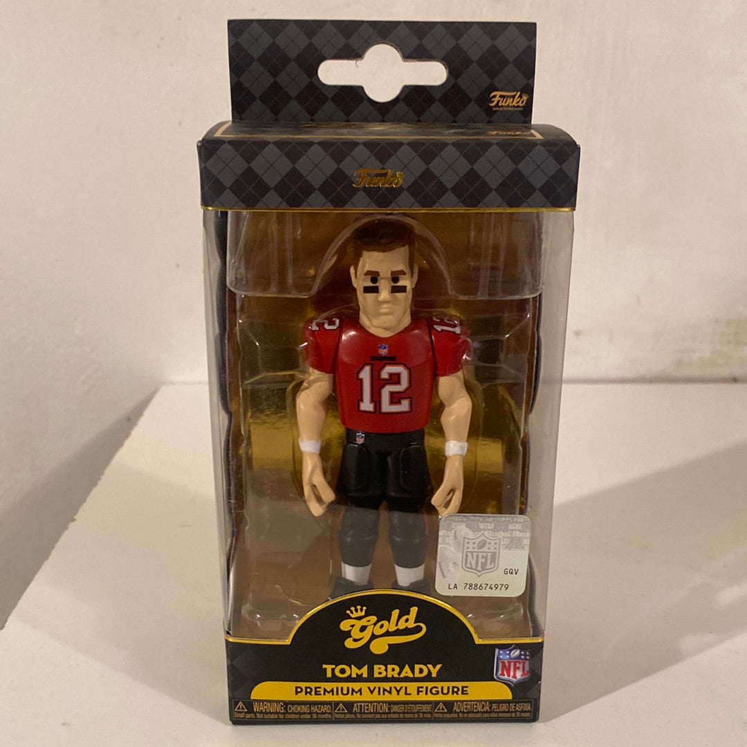 TOM BRADY Funko 5" Vinyl Funko Gold Figure TAMPA BAY BUCCANEERS