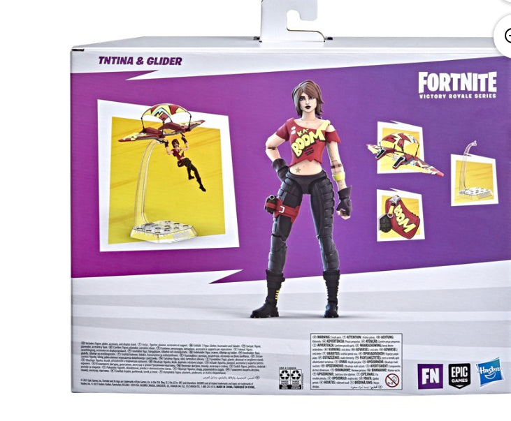 Fortnite Victory Royale Series TNTina with glider Collectible Action Figure