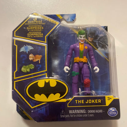 Spin Master The Joker 1st Edition 4" DC Batman 2021 New Sealed