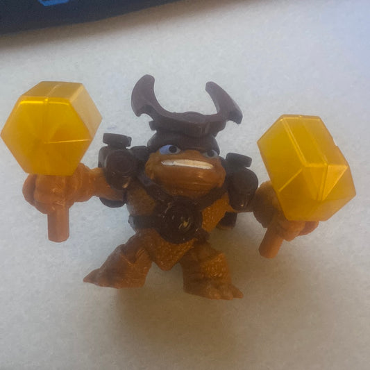 Activision Skylander McDonalds Happy Meal Toy 2015 Brown Wallop #1 Figure Toy