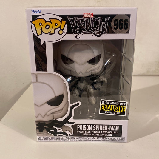 New!! Funko Pop! POISON SPIDER-MAN 966 Entertainment Earth Limited Edition