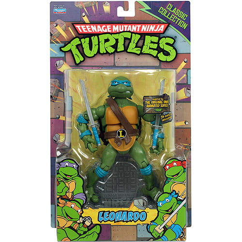 New!! Teenage Mutant Ninja Turtles Classics Series Leonardo Action Figure