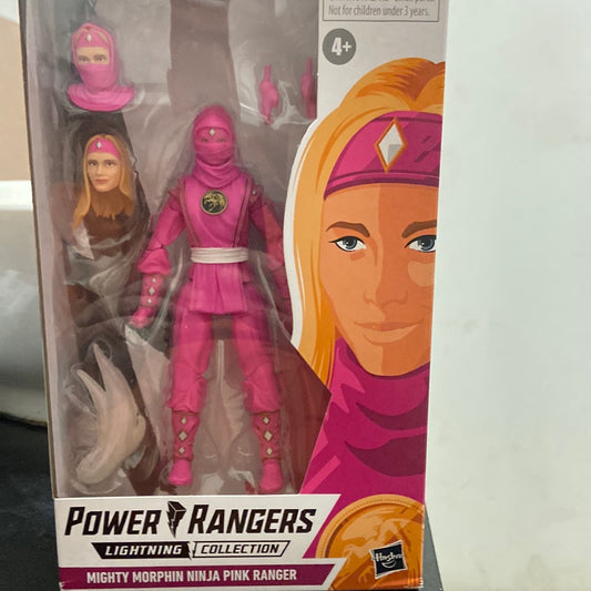 Power Rangers Lightning Collection Mighty Morphin Ninja Pink Ranger