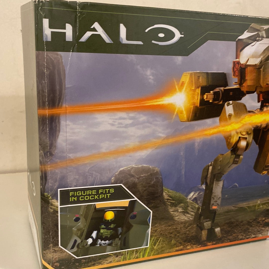 World of Halo Deluxe Figure - UNSC Mantis and Spartan EVA - Armor Defense System - Build Out Your Halo Universe