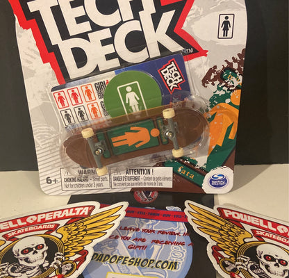 Tech Deck  BLA BAC Photo Series Ultra Rare Chase Free Sticker,