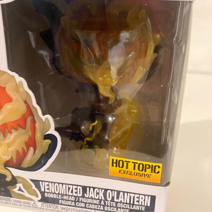 Funko POP! Venom Venomized Jack O'Lantern  922 Hot Topic Exlusive Vinyl Figure