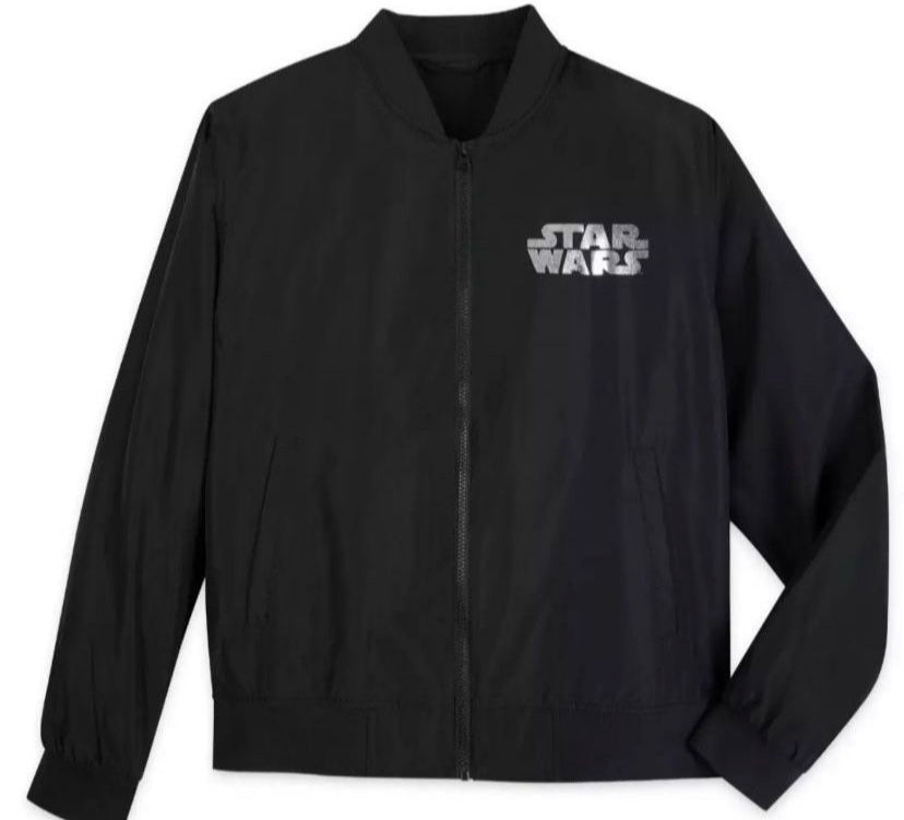 Star Wars Jacket Black With Silver, Size Small