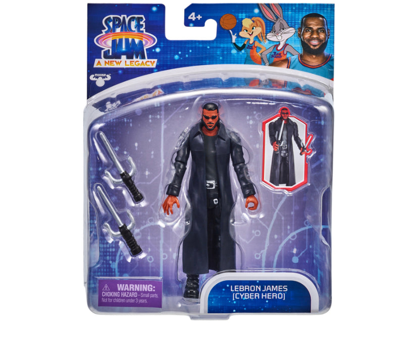 Space Jam: A New Legacy - Baller Action Figure - 5" LeBron James (Cyber Hero)