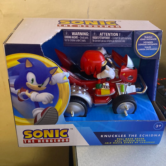 Sonic the Hedgehog Speed Star Pull Back Action Knuckles the Echidna Racer