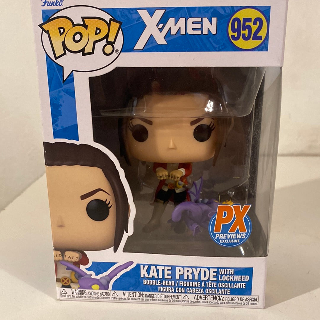 MARVEL ' FUNKO ' X-MEN KATE PRYDE with LOCKHEED 952 .. PX Previews Exclusive (2021)