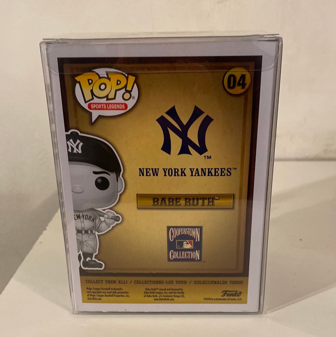 POP! Funko Sports Legends: New York Babe Ruth 04 (Pointing) (B&W) -Walmart  Exclusive