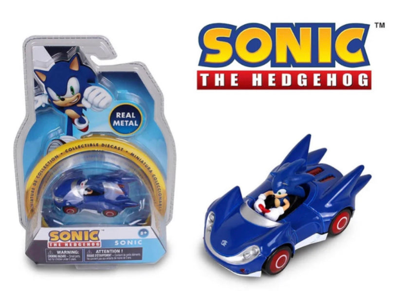 1:64 SCALE SONIC THE HEDGEHOG SONIC BLUE DIECAST MODEL CAR 6421