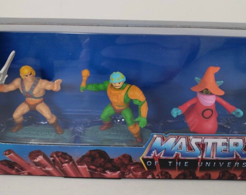 Masters of the Universe Mattel Micro Collection 5 Figure Set Brand New Sealed