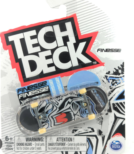 Tech Deck Finesse Skateboards White Tiger 2022 Complete Fingerboard